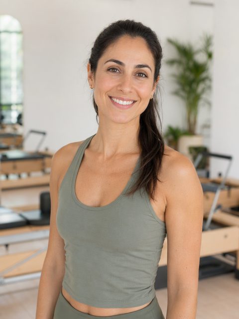 Pilates eğitmeni Melis Kaya